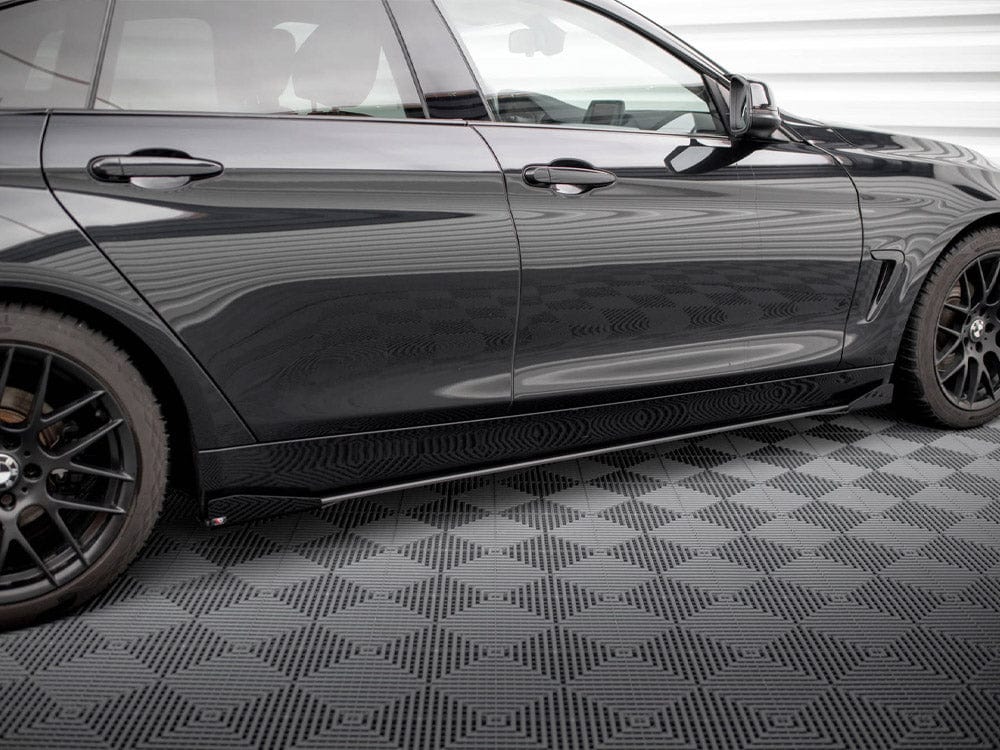 Maxton Design Street PRO Side Skirts Diffusers + Flaps BMW 4 Gran Coupe F36 Maxton Design SR