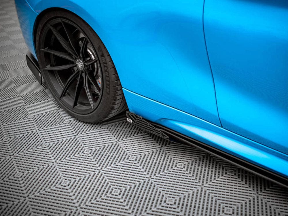 Maxton Design Street PRO Side Skirts Diffusers (+flaps) Bmw M2 F87 2016-2020 Maxton Design SR