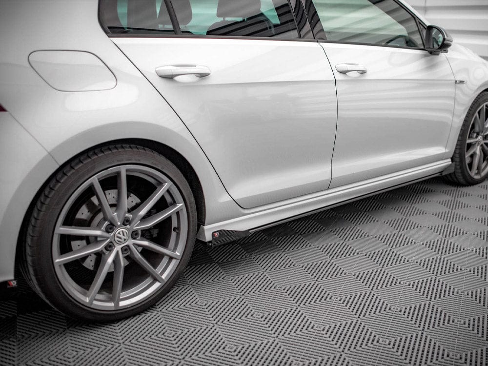 Maxton Design Street PRO Side Skirts Diffusers (+flaps) VW Golf R MK7 2013-2016 Maxton Design SR
