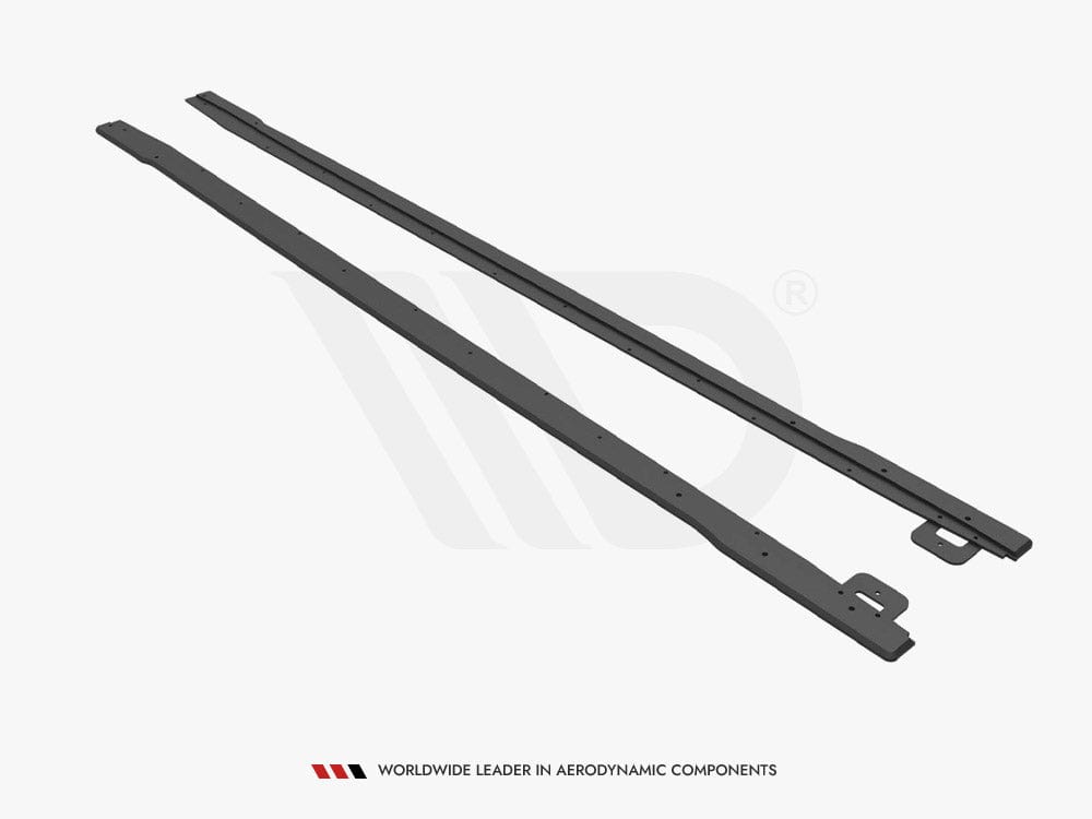 Maxton Design Street PRO Side Skirts Diffusers V.1 Ford Mustang GT MK6 Facelift 2017- Maxton Design SR