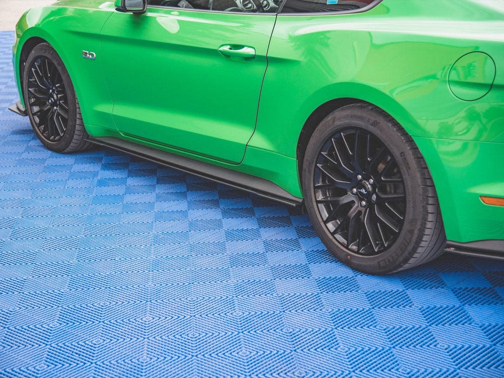 Maxton Design Street PRO Side Skirts Diffusers V.1 Ford Mustang GT MK6 Facelift 2017- Maxton Design SR
