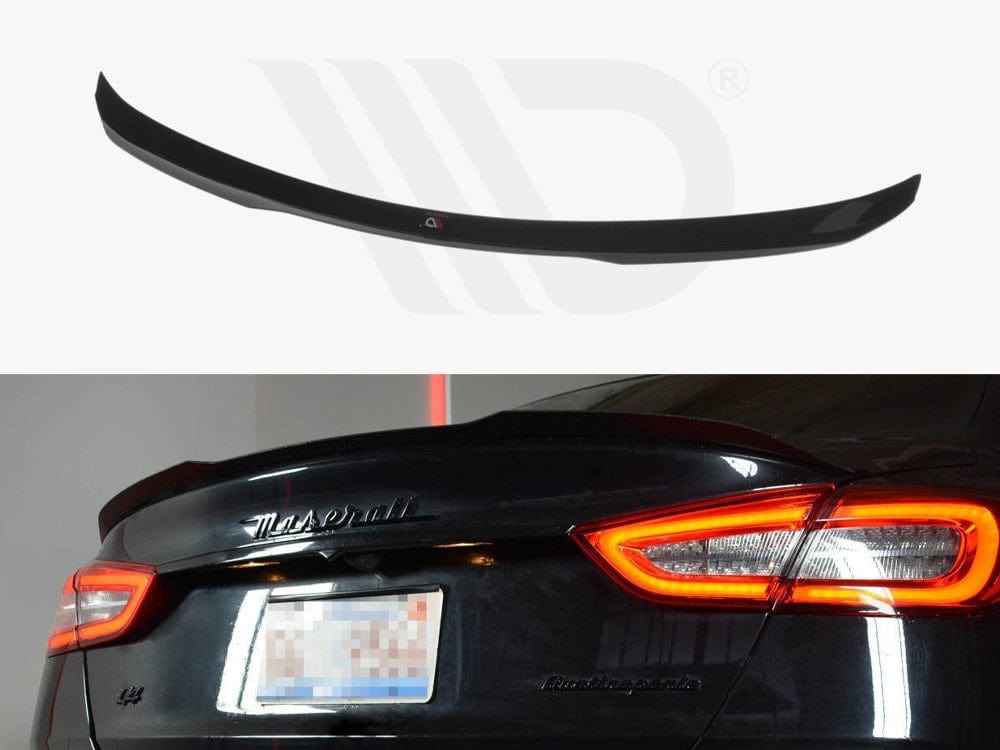 Maxton Design Textured BOOT LID Extension CAP Maserati Quattroporte MK6 Pre-facelift 2013-2016 Maxton Design SR