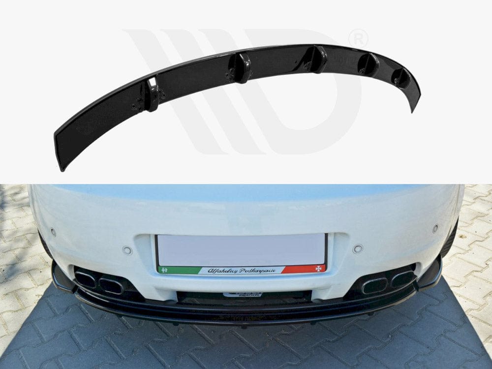 Maxton Design Textured Central Rear Splitter (Vertical Bars) Alfa Romeo Brera Maxton Design SR