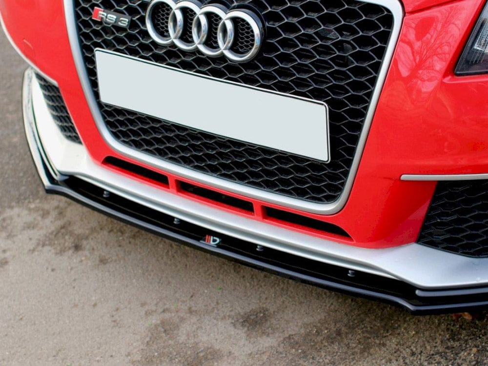 Maxton Design Textured Front Splitter Audi RS3 8P 2011-2012 Maxton Design SR