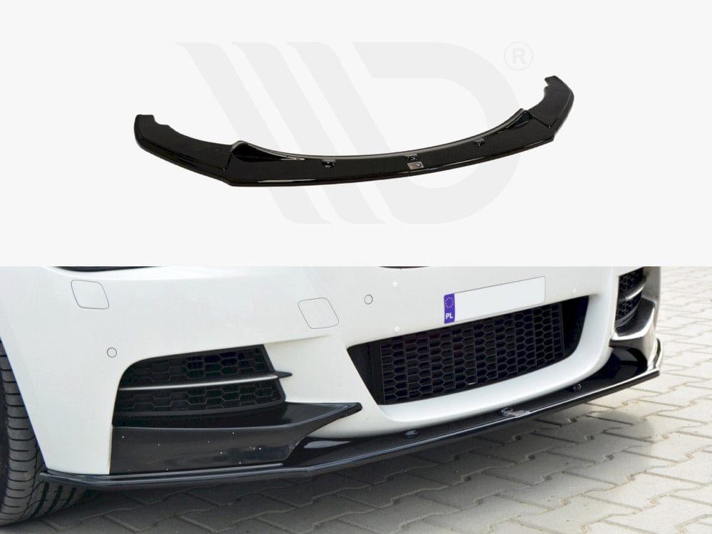 Maxton Design Textured Front Splitter Bmw 1 F20/F21 M-power (Preface) 2011-2015 Maxton Design SR