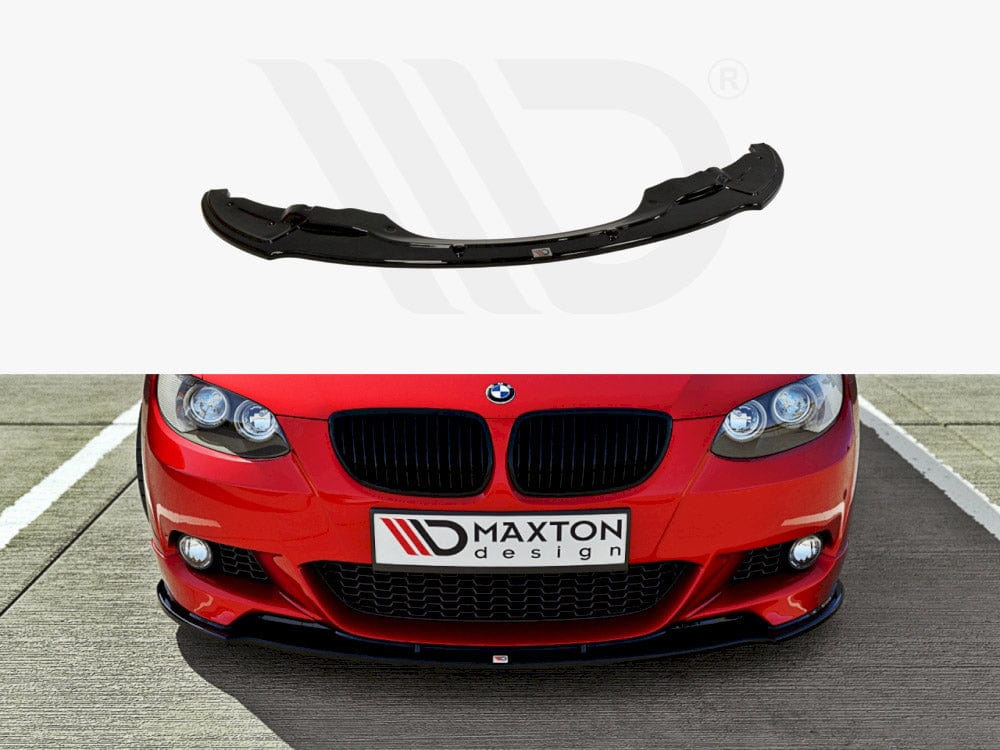 Maxton Design Textured Front Splitter Bmw 3 E92 M-performance 2006-2009 Maxton Design SR