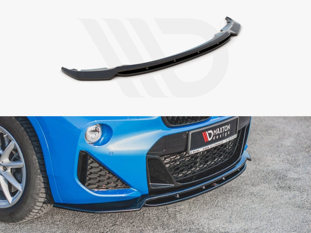 Maxton Design Textured Front Splitter BMW X2 F39 M Sport Maxton Design SR