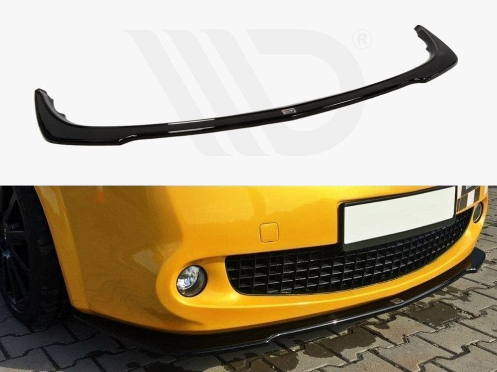 Maxton Design Textured Front Splitter Renault Megane II RS (Facelift) Maxton Design SR