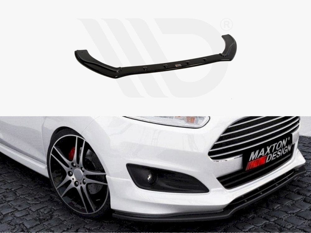 Maxton Design Textured Front Splitter V.1 Fiesta MK7 St-line Facelift 2013-2017 Maxton Design SR