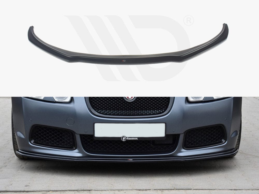 Maxton Design Textured Front Splitter V.1 Jaguar XF- R 2007-2011 Maxton Design SR