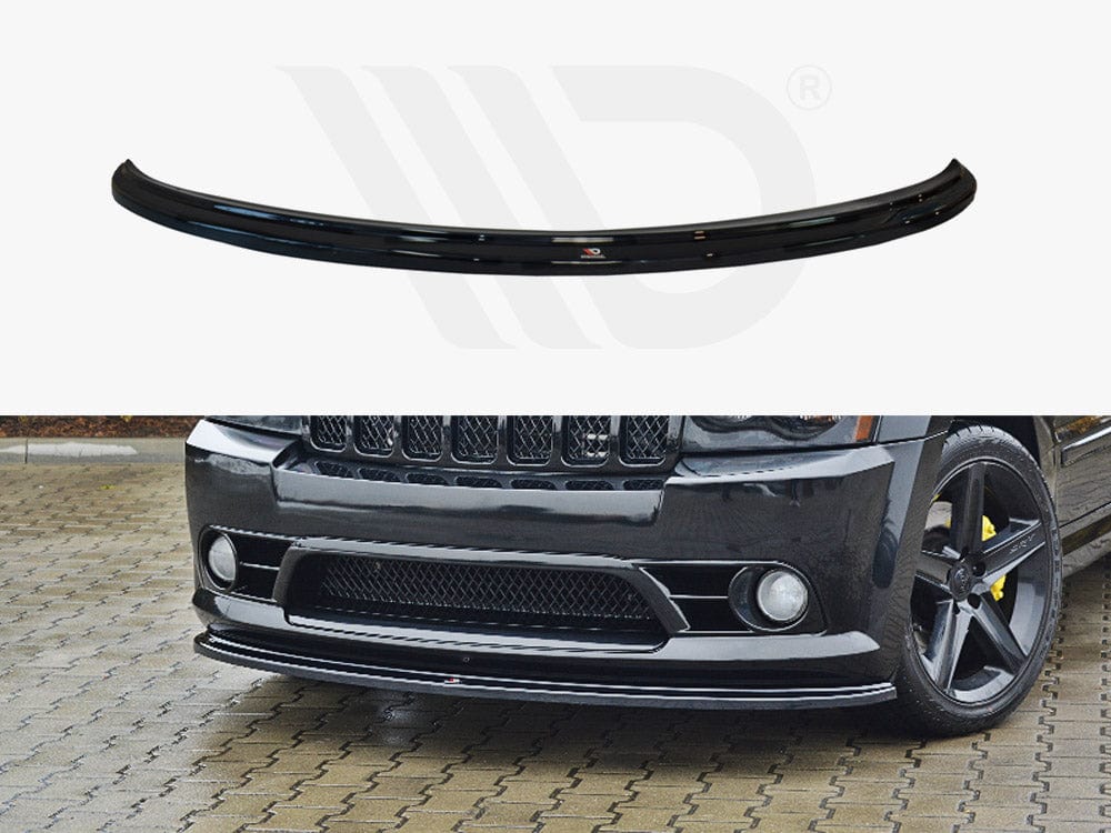 Maxton Design Textured Front Splitter V.1 JEEP Grand Cherokee WK SRT8 2005-2010 Maxton Design SR