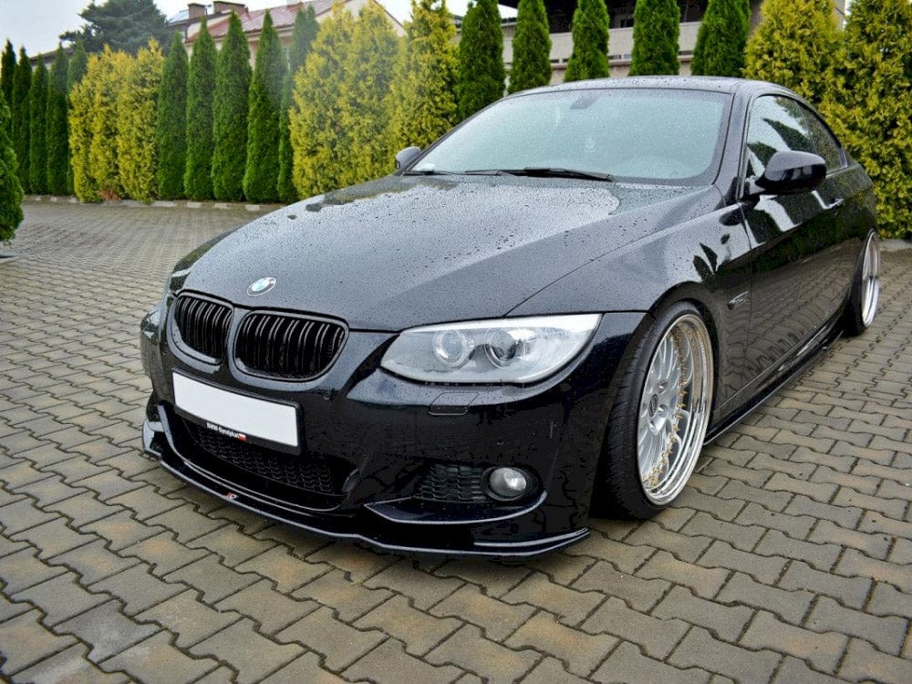 Maxton Design Textured Front Splitter V.2 Bmw 3 E92 M-sport Facelift 2010-2013 Maxton Design SR