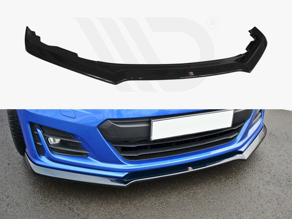 Maxton Design Textured Front Splitter V.2 Subaru BRZ Facelift 2017-2020 Maxton Design SR