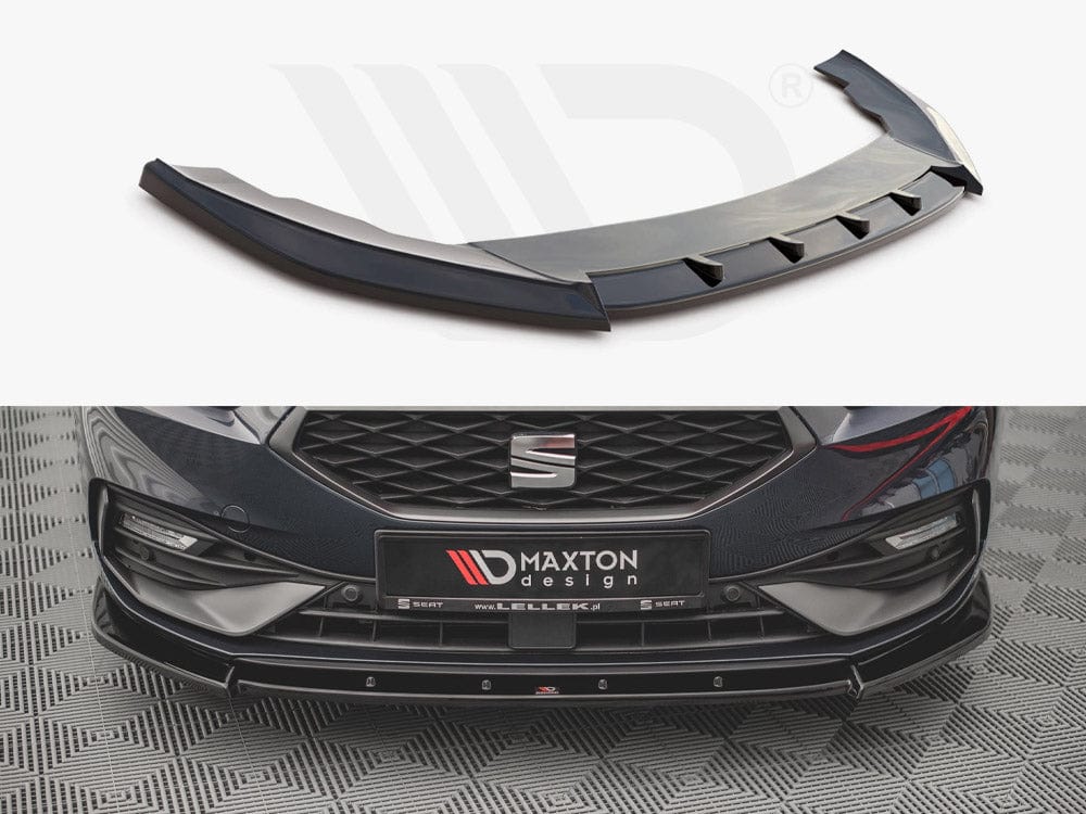 Maxton Design Textured Front Splitter V1 Seat Leon FR MK4 2020- Maxton Design SR