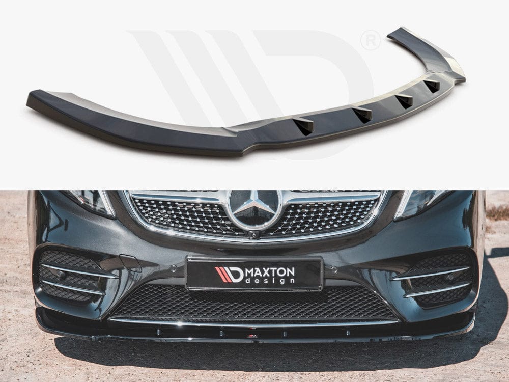 Maxton Design Textured Front Splitter V2 Mercedes-benz V-class Amg-line W447 Facelift 2019- Maxton Design SR