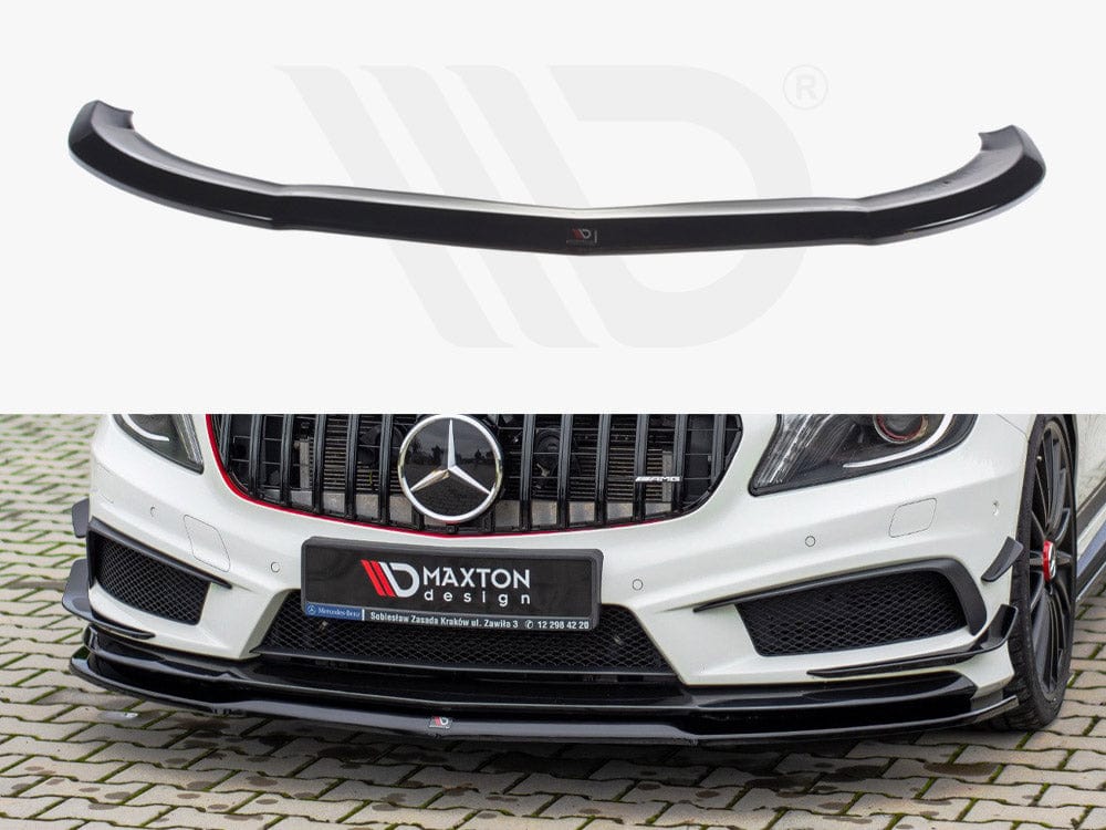 Maxton Design Textured / No Front Splitter Mercedes A45 AMG W176 2013-2015 Maxton Design SR