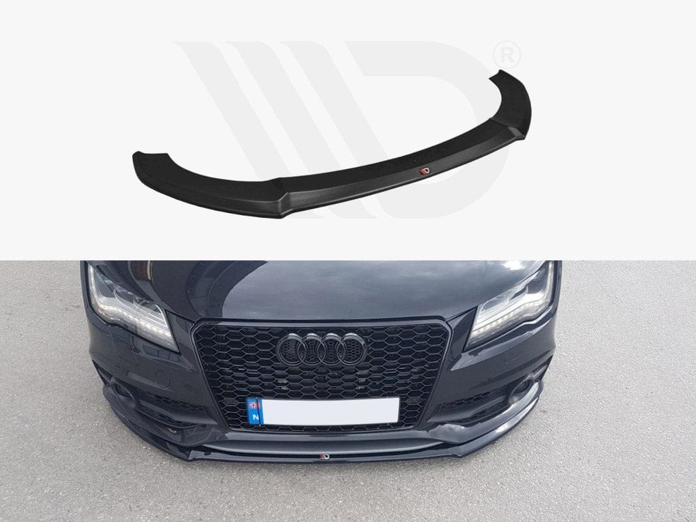 Maxton Design Textured / No Front Splitter V.1 Audi S7 / A7 S-line C7 2010-2014 Maxton Design SR