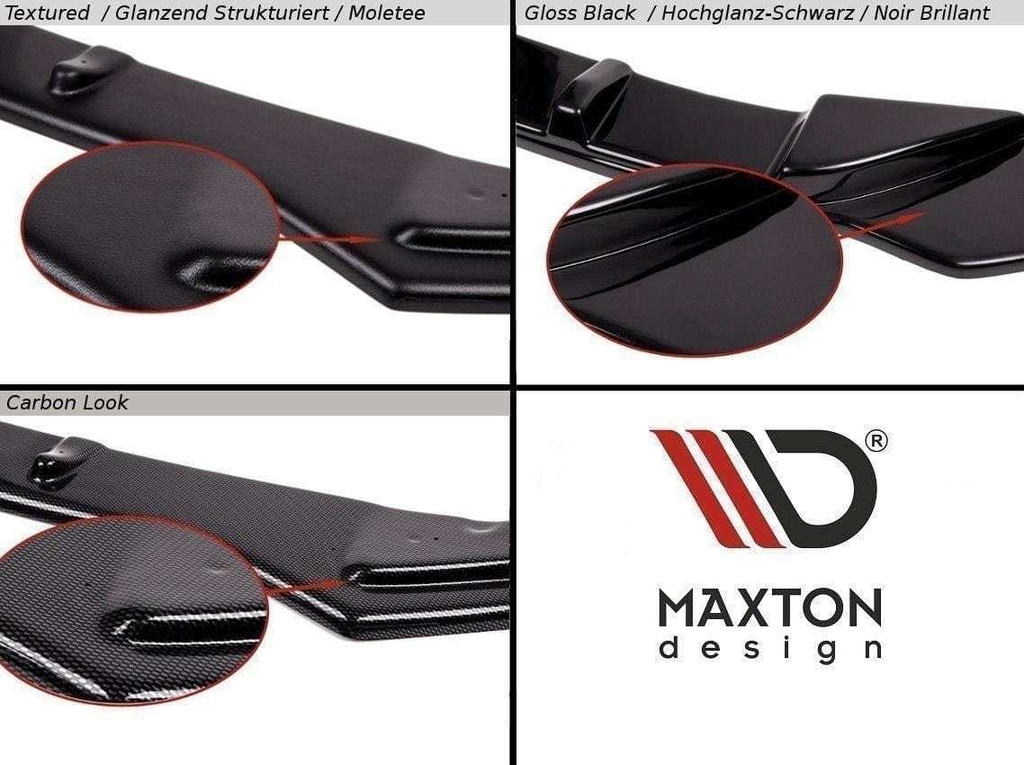 Maxton Design Textured / No Front Splitter V.1 Lexus CT MK1 Facelift 2013-2017 Maxton Design SR