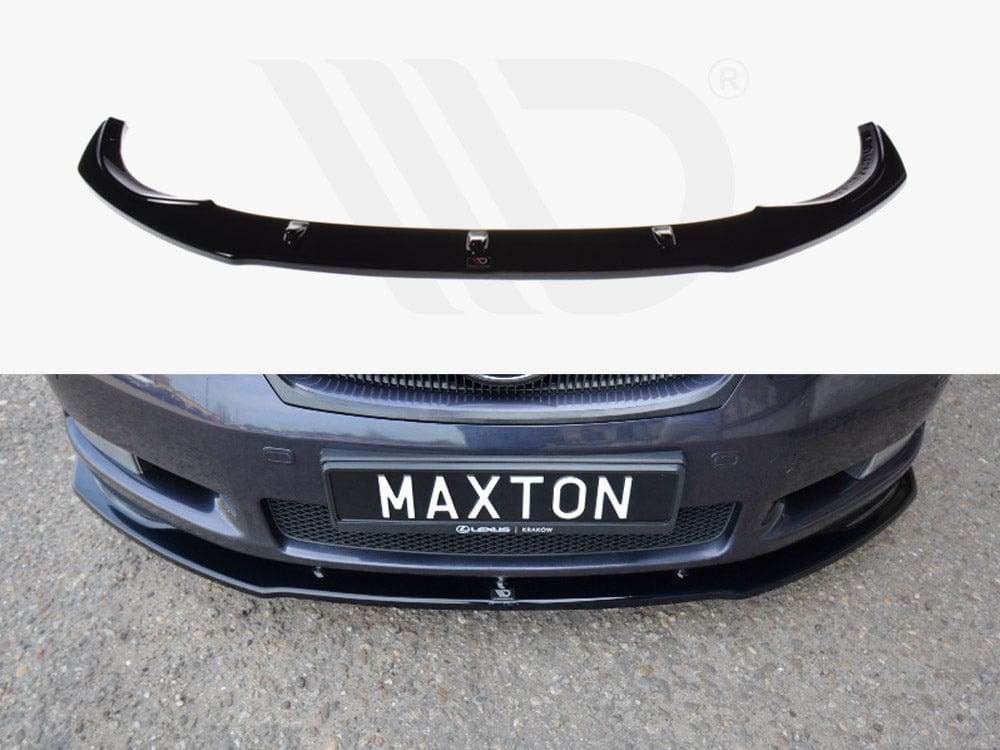 Maxton Design Textured / No Front Splitter V.1 Lexus GS MK3 2005-2007 Maxton Design SR