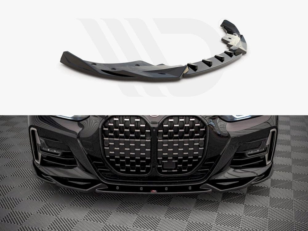 Maxton Design Textured / No Front Splitter V.2 Bmw 4 M-pack G22 2020- Maxton Design SR