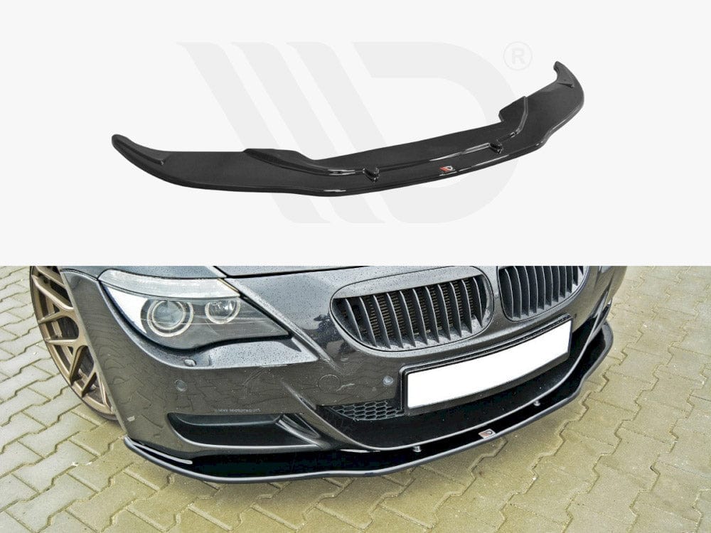 Maxton Design Textured / No Front Splitter V.2 Bmw M6 E63 2005-2010 Maxton Design SR
