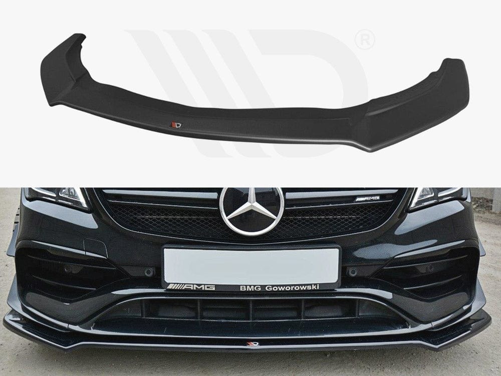 Maxton Design Textured / No Front Splitter V.2 Mercedes CLA 45 AMG C117 (Facelift) 2017-UP Maxton Design SR