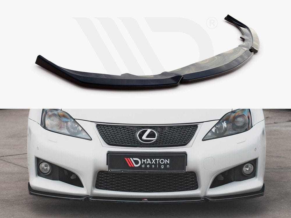 Maxton Design Textured / No Front Splitter V1 Lexus IS F MK2 2007-2013 Maxton Design SR