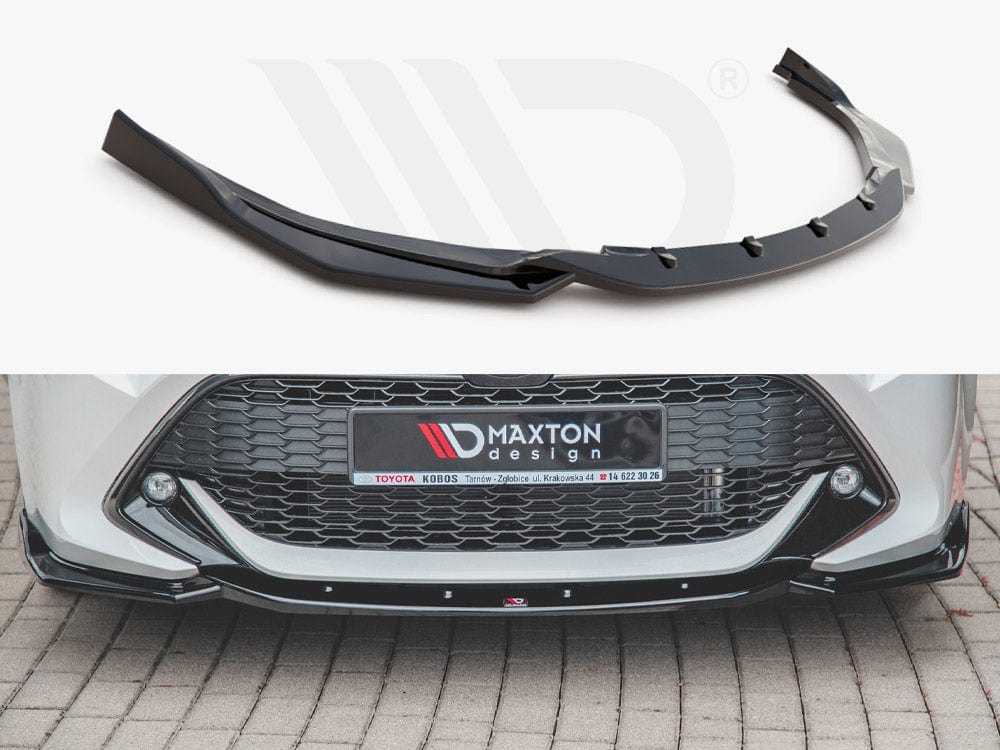 Maxton Design Textured / No Front Splitter V2 Toyota Corolla MK12 Touring Sports/ Hatchback 2019- Maxton Design SR