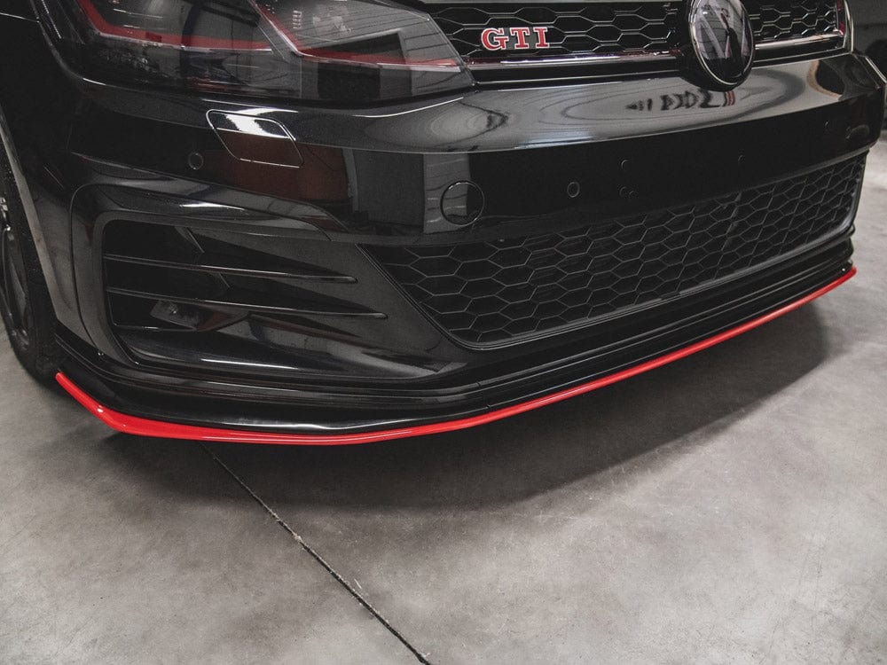 Maxton Design Textured / No Front Splitter VW Golf MK7.5 GTI TCR 2019 Maxton Design SR