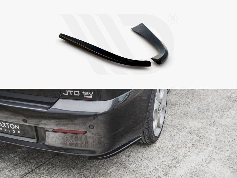 Maxton Design Textured / No Rear Side Splitters Alfa Romeo 156 SW Facelift 2003-2006 Maxton Design SR