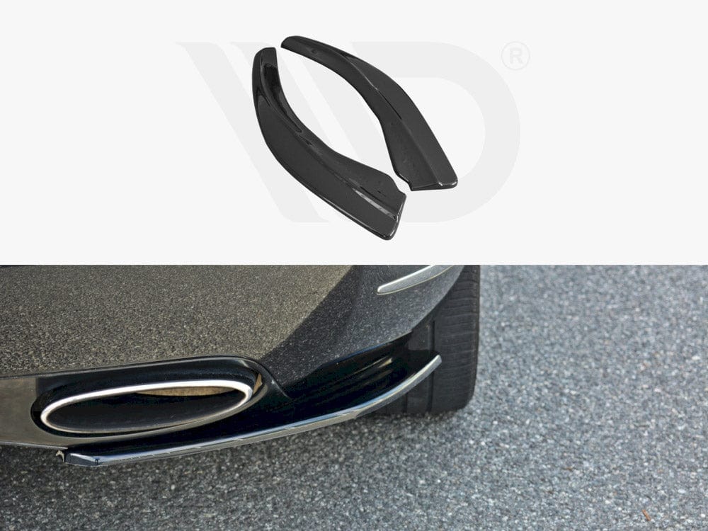 Maxton Design Textured / No Rear Side Splitters Bentley Continental GT 2009-12 Maxton Design SR