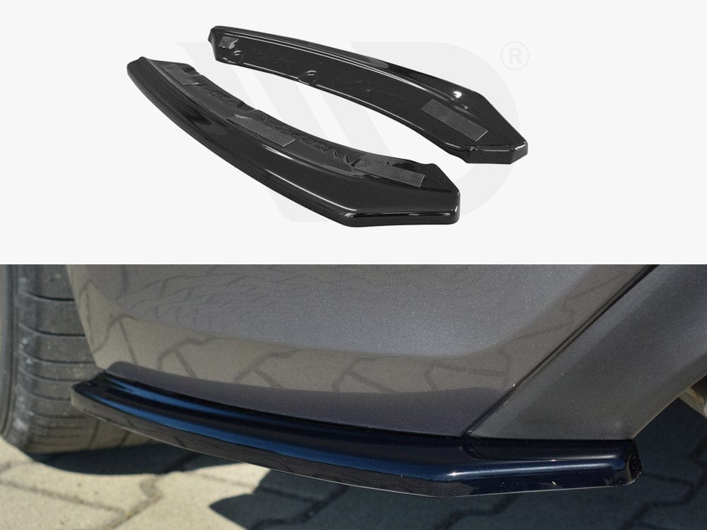 Maxton Design Textured / No Rear Side Splitters Hyundai Genesis MK1 Coupe 2009-2012 Maxton Design SR
