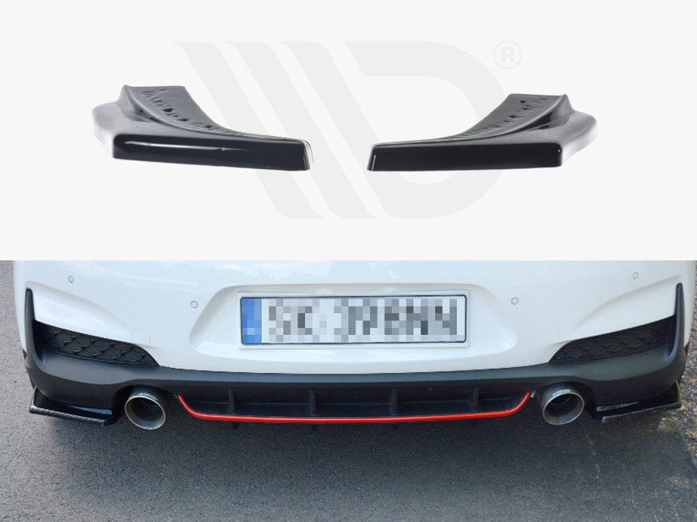 Maxton Design Textured / No Rear Side Splitters Hyundai I30 MK3 N 2017-2020 Maxton Design SR