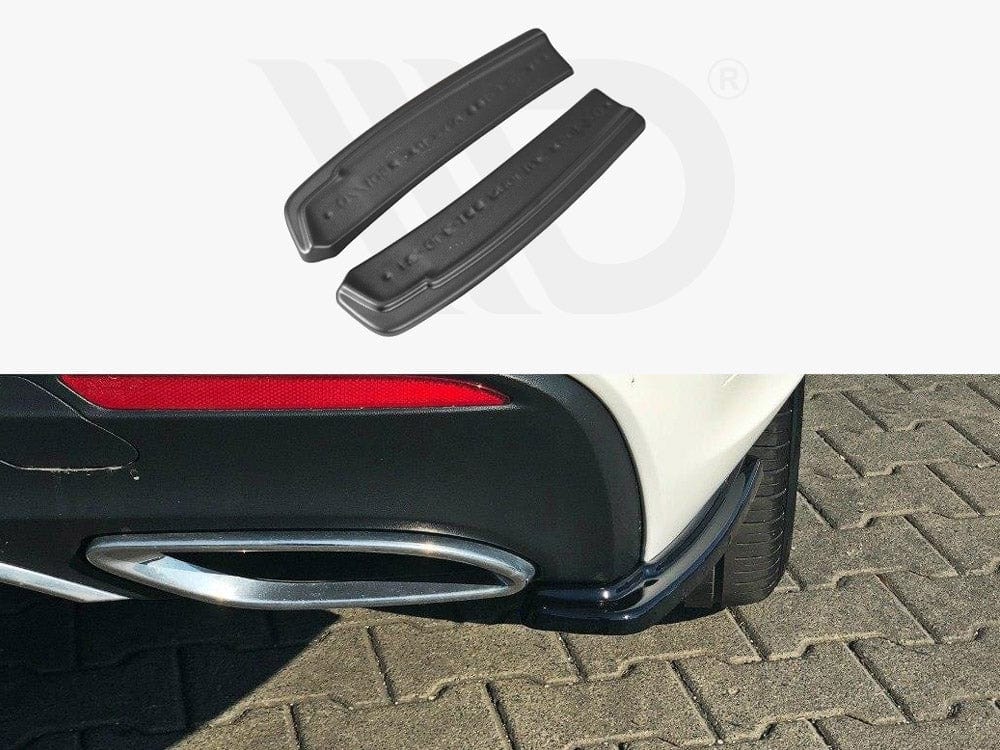 Maxton Design Textured / No Rear Side Splitters Mercedes GLE W166 Amg-line 2015-2018 Maxton Design SR
