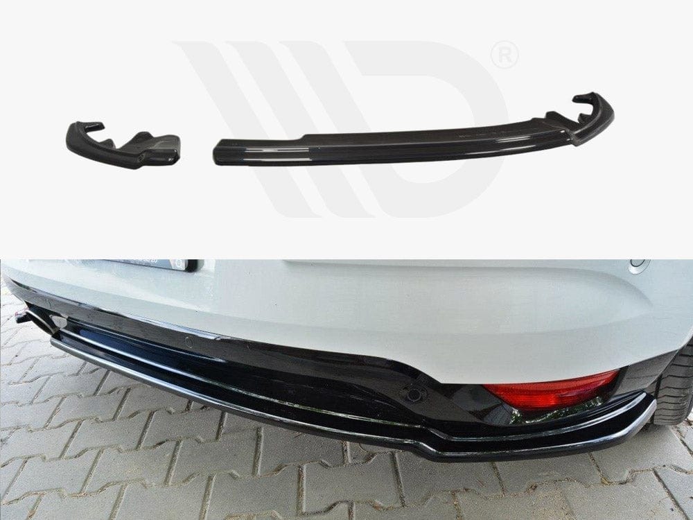 Maxton Design Textured / No Rear Side Splitters Renault Megane MK4 Hatchback 2016- Maxton Design SR