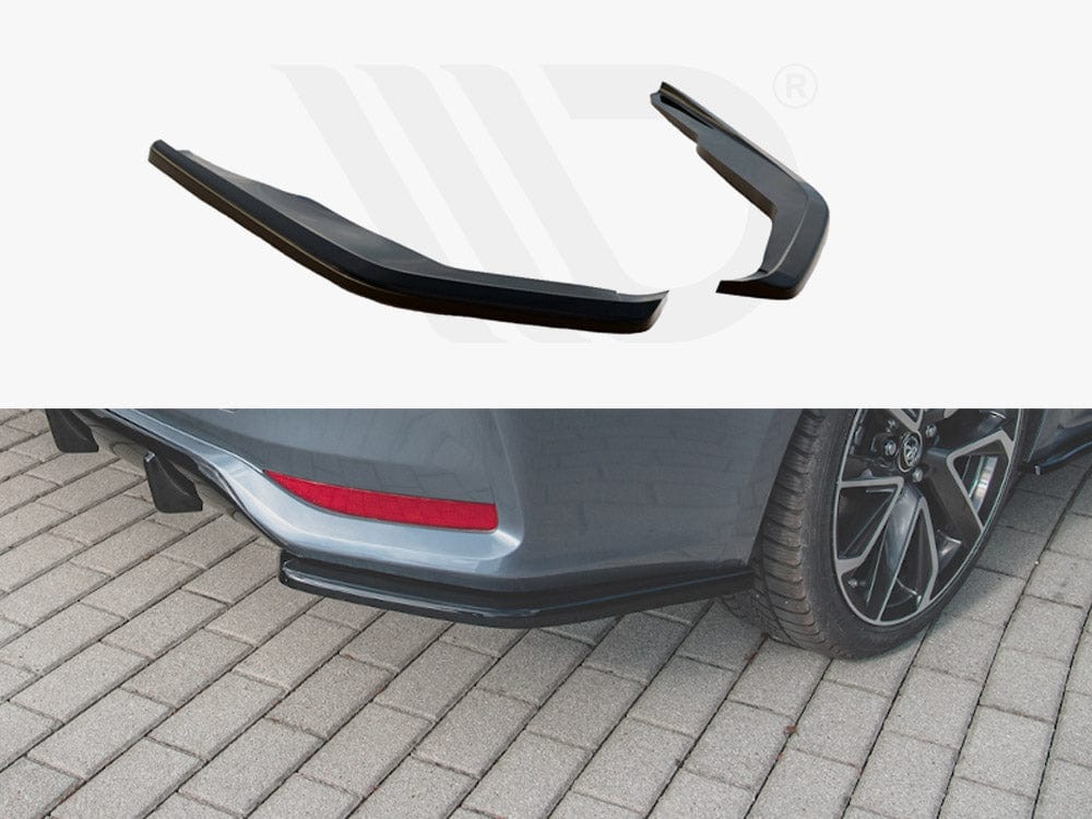 Maxton Design Textured / No Rear Side Splitters Toyota Corolla MK12 Sedan 2019- Maxton Design SR