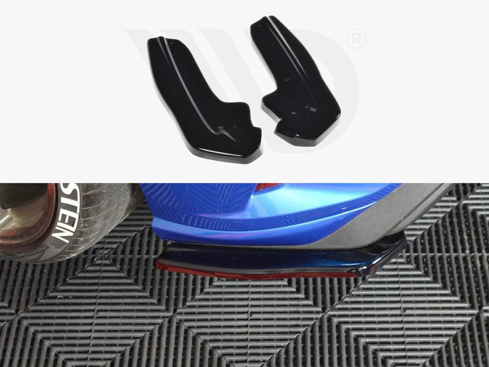 Maxton Design Textured / No Rear Side Splitters V.1 Ford Focus ST-Line Mk4 Maxton Design SR