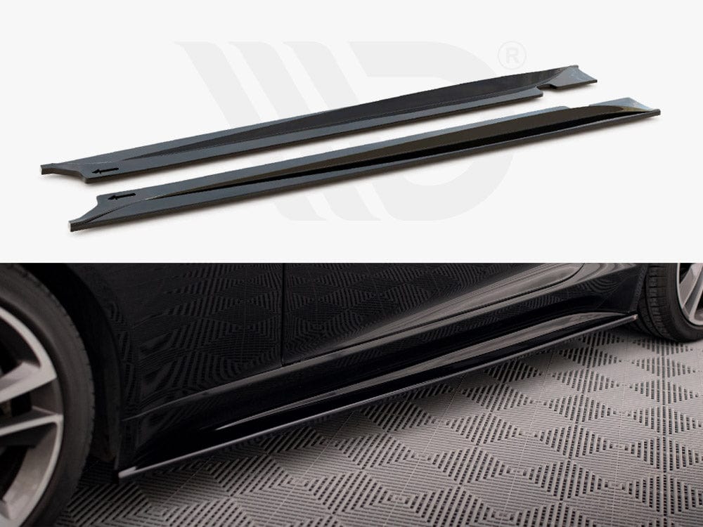 Maxton Design Textured / No Side Skirts Diffusers Jaguar F-Type Maxton Design SR