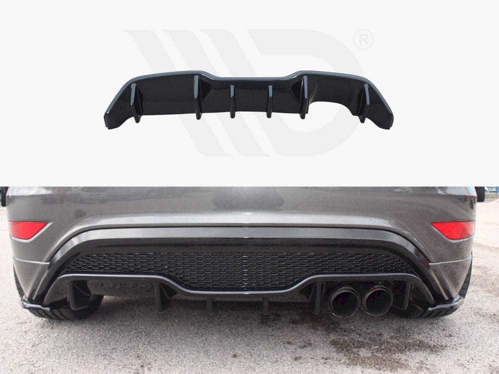 Maxton Design Textured Rear Diffuser Ford Fiesta ST (3 Door Version) Mk7 Maxton Design SR