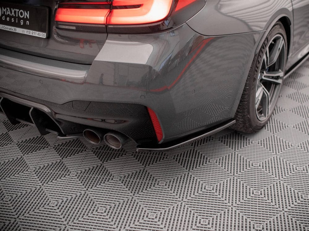 Maxton Design Textured Rear Side Splitters Bmw M5 F90 2017-2019 Maxton Design SR