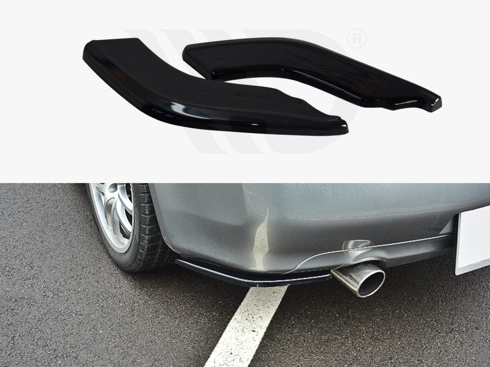 Maxton Design Textured Rear Side Splitters Infiniti G35 Coupe 2003-2007 Maxton Design SR
