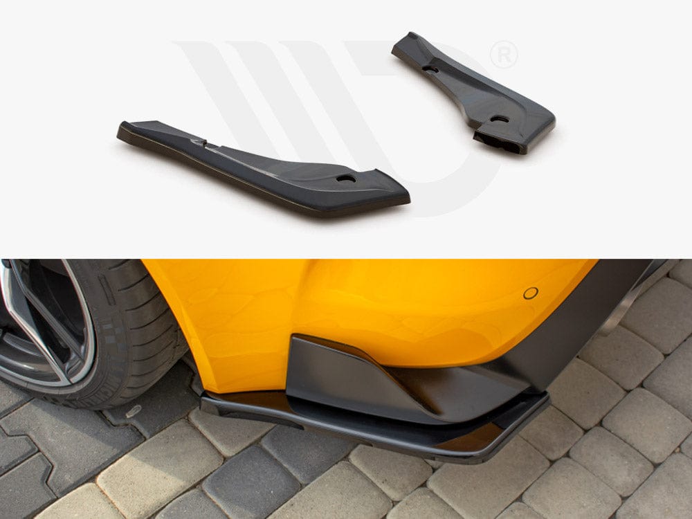 Maxton Design Textured Rear Side Splitters V.1 Toyota Supra Mk5 2019- Maxton Design SR