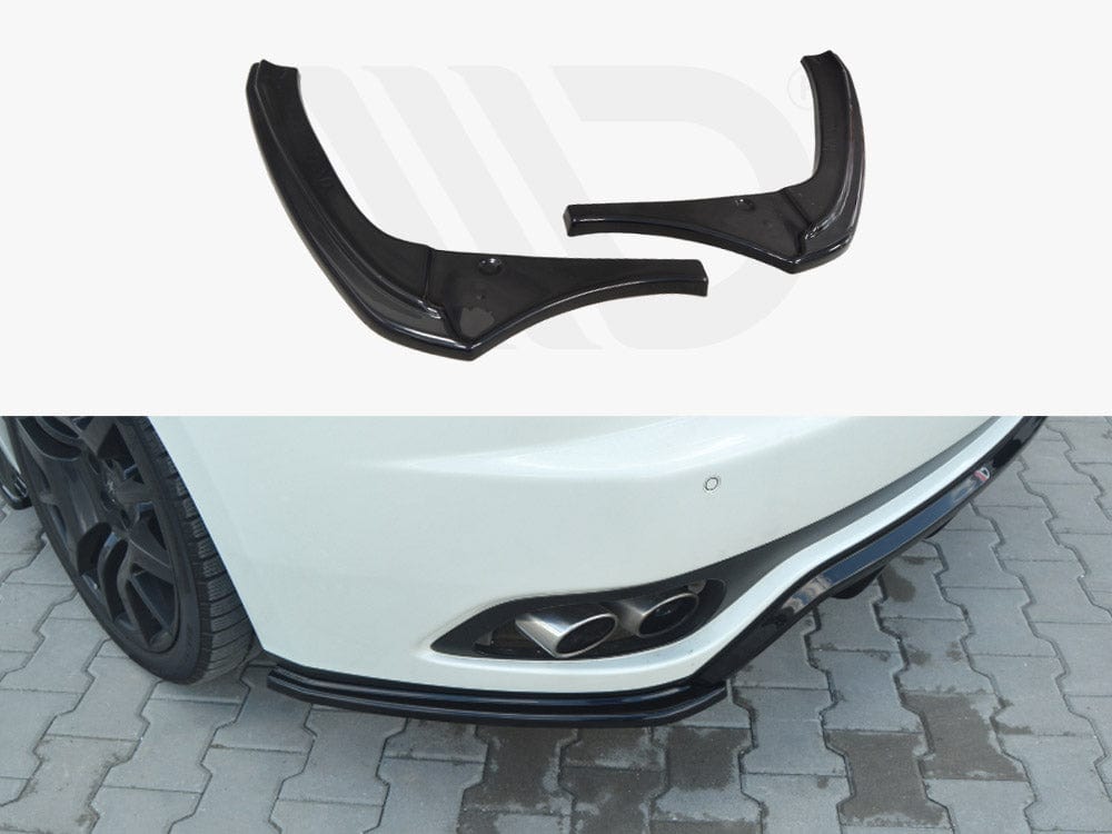 Maxton Design Textured Rear Side Splitters V.2 Maserati Granturismo 2007-2011 Maxton Design SR