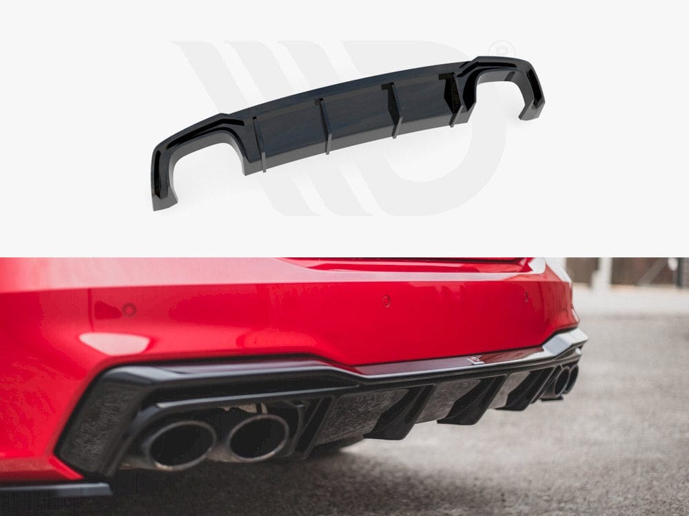 Maxton Design Textured Rear Valance Audi S7 / A7 S-Line C8 Maxton Design SR