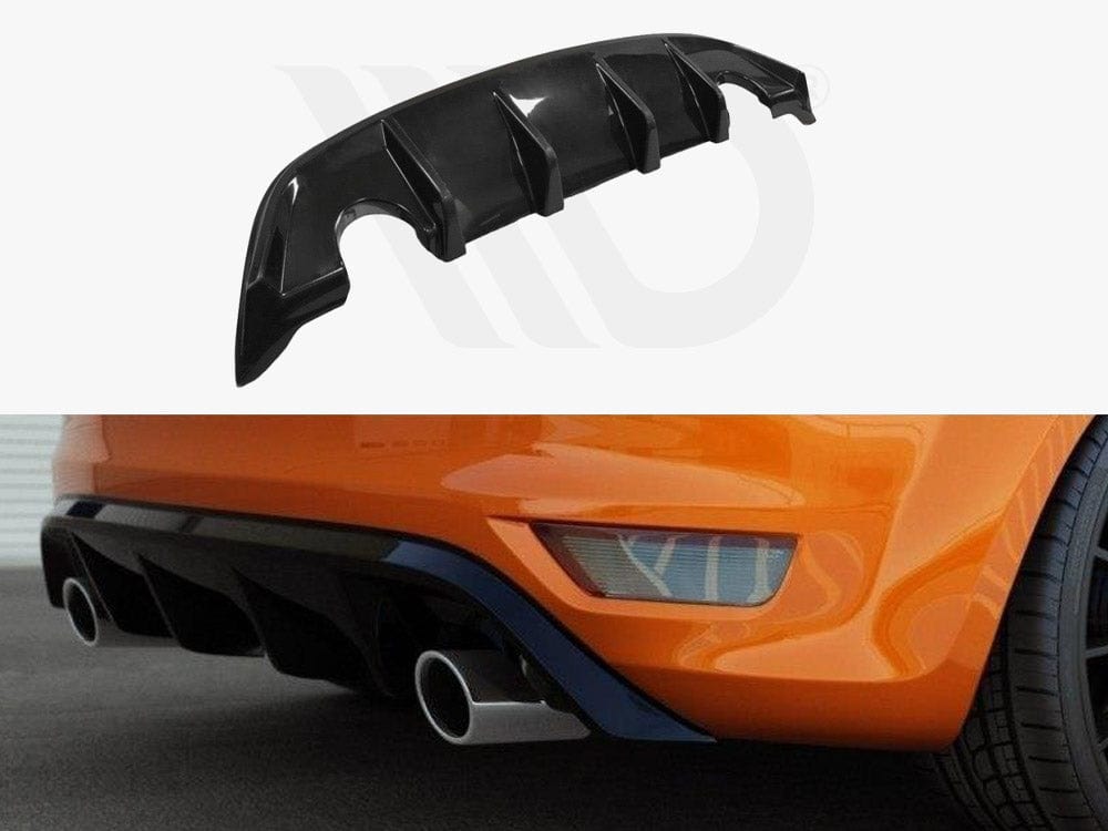 Maxton Design Textured Rear Valance Ford Focus II ST Facelift 2007-2011 Maxton Design SR
