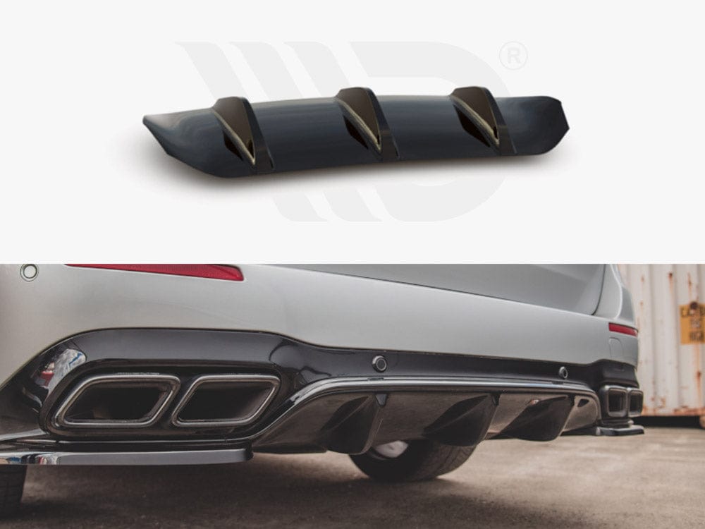 Maxton Design Textured Rear Valance Mercedes E63 AMG Estate / Sedan S213 / W213 Maxton Design SR