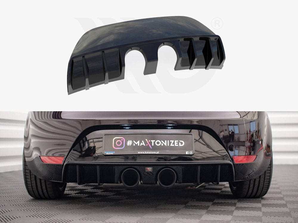 Maxton Design Textured Rear Valance Seat Leon 2 Cupra / FR Maxton Design SR