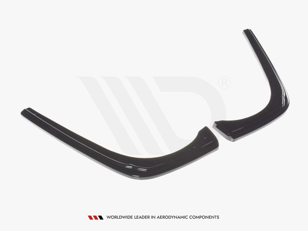 Maxton Design Textured / Red Rear Side Splitters VW Golf 7.5 Estate 2017-20 Maxton Design SR