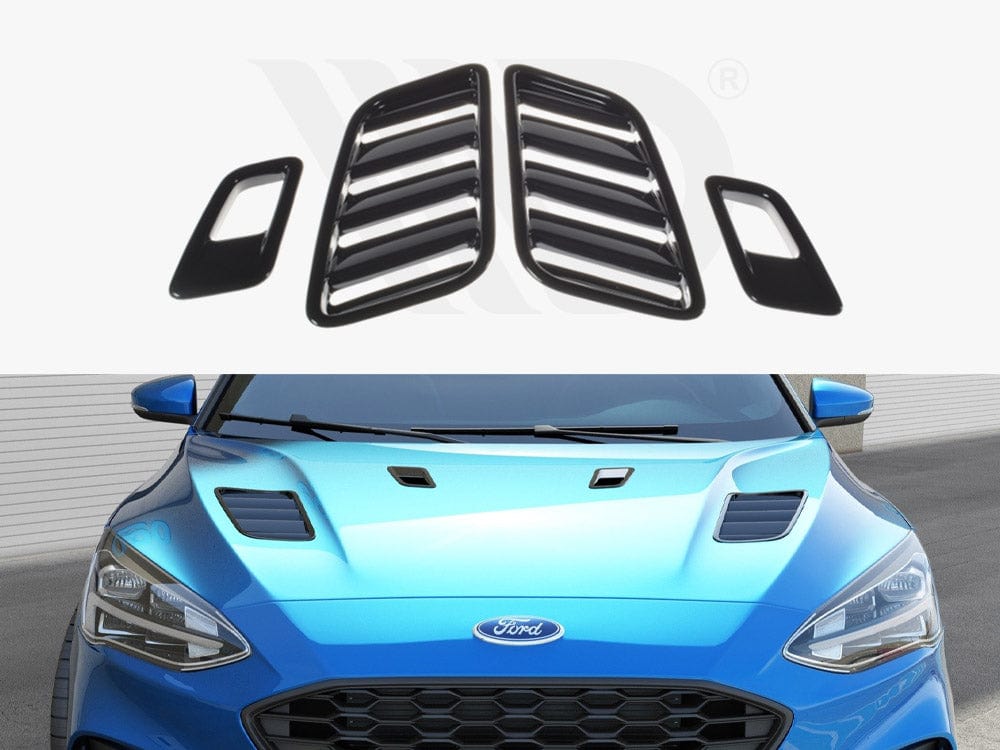 Maxton Design Textured SET OF Bonnet Vents Ford Focus MK4 ST/ St-line Maxton Design SR