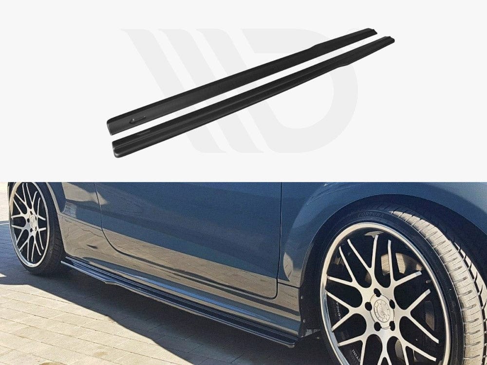 Maxton Design Textured Side Skirts Diffusers Audi TT S / S-Line Mk2 8J Maxton Design SR